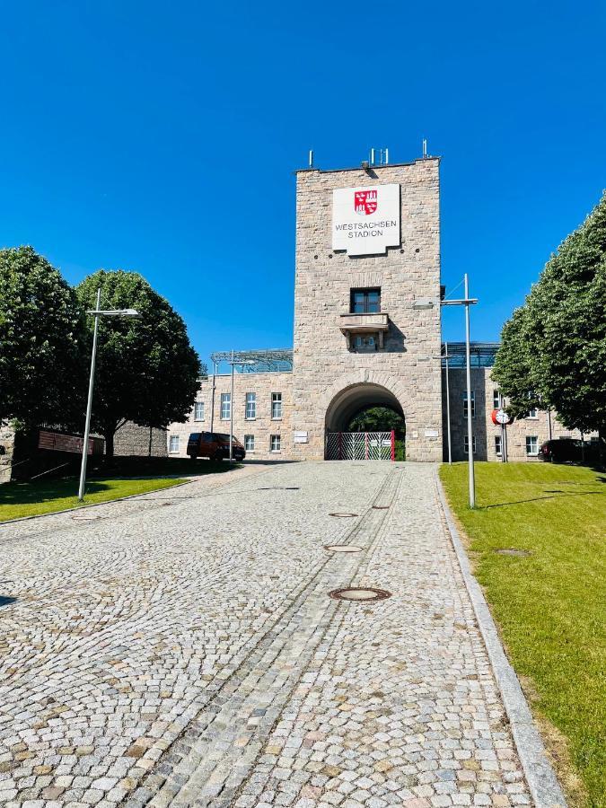 "Glueck Auf" Lichtdurchflutete Schicke Ferienwohnung In Zwickau Dış mekan fotoğraf
